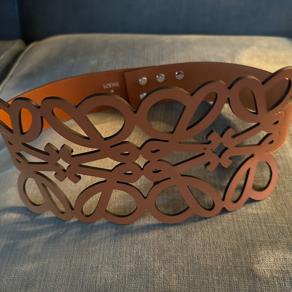 Loewe Laser Logo Corset Belt